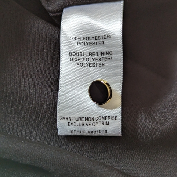 Jacob Black and White Sleeveless Dress Size L - Picture 4 of 5